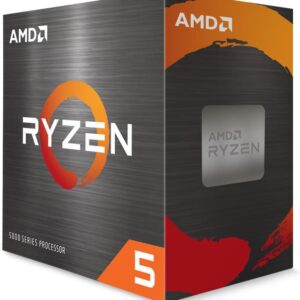 AMD Ryzen 5 5600 with Wraith Stealth Fan - (Socket AM4/6 Cores -12 Threads/Min Frequency 3.5GHZ