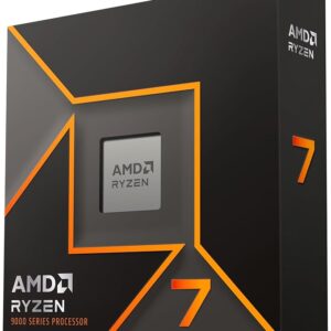 AMD Ryzen 7 9700X Processor, 8 Cores/16 Unbridled Threads, Zen Architecture 5, 40MB L3 Cache